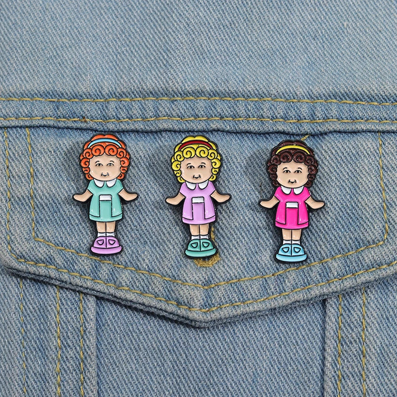 90s Dolls Enamel Pins